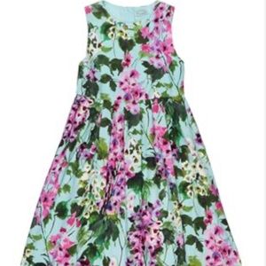 Dolce & Gabbana Kids Multicolor Floral Print Dress